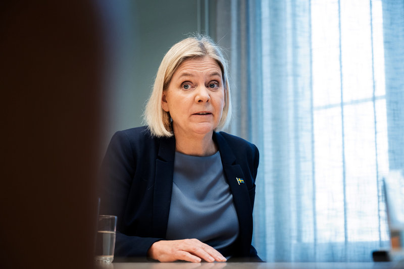 Socialdemokraternas partiledare Magdalena Andersson. Arkivbild.