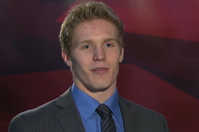 Gabriel Landeskog, 18, väntas nu bli förstavalet inför sommarens NHL-draft.