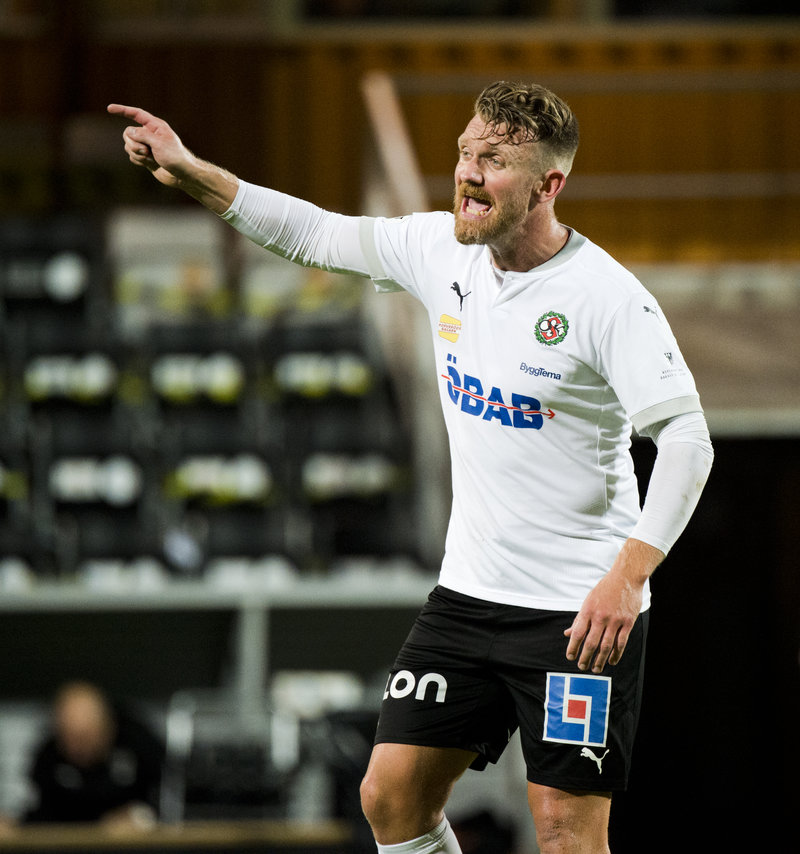 Daniel Björkman under en allsvensk match med Örebro. Foto: Rickard Nilsson/TT