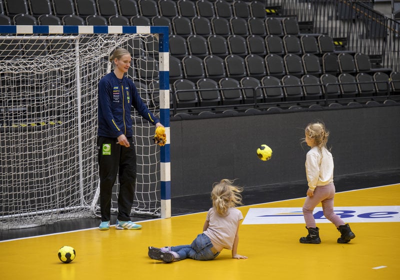 Johanna Bundsen utmanas i uppladdningen inför VM 2025. Foto: Johan Nilsson/TT