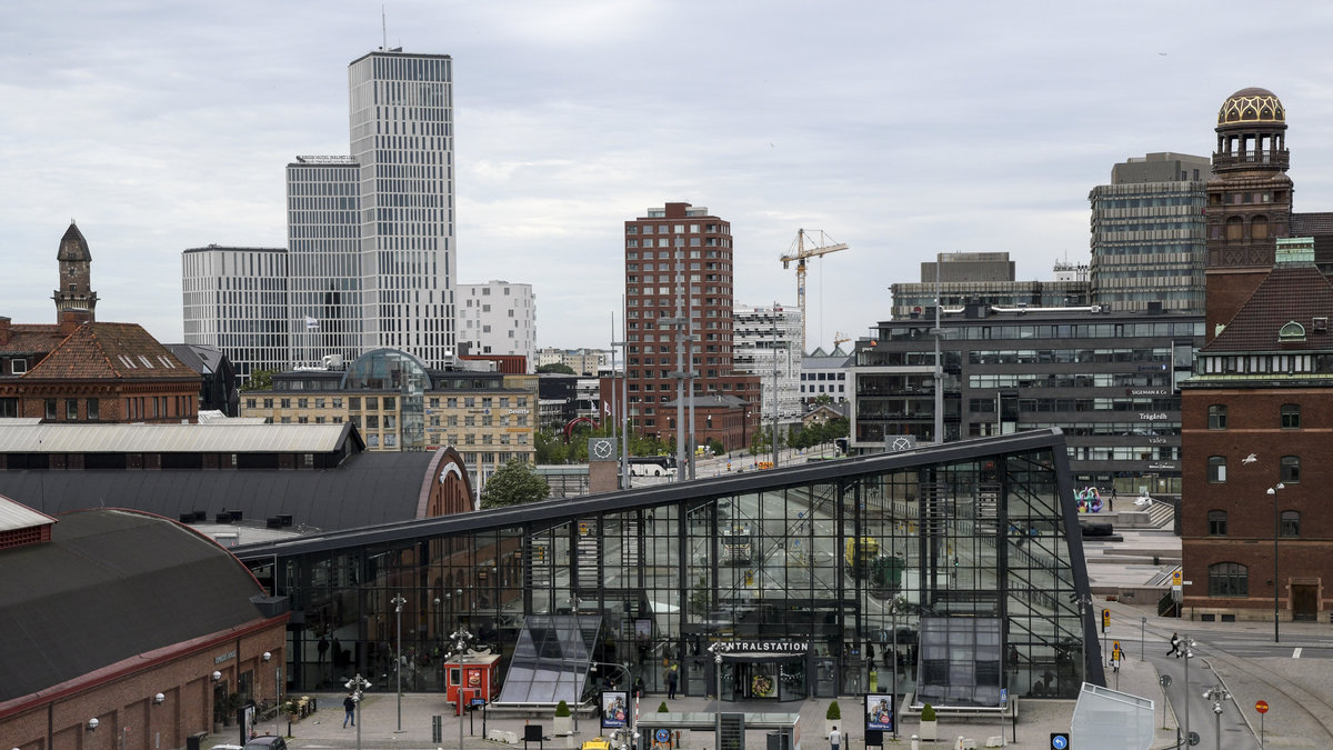 Malmö centralstation.