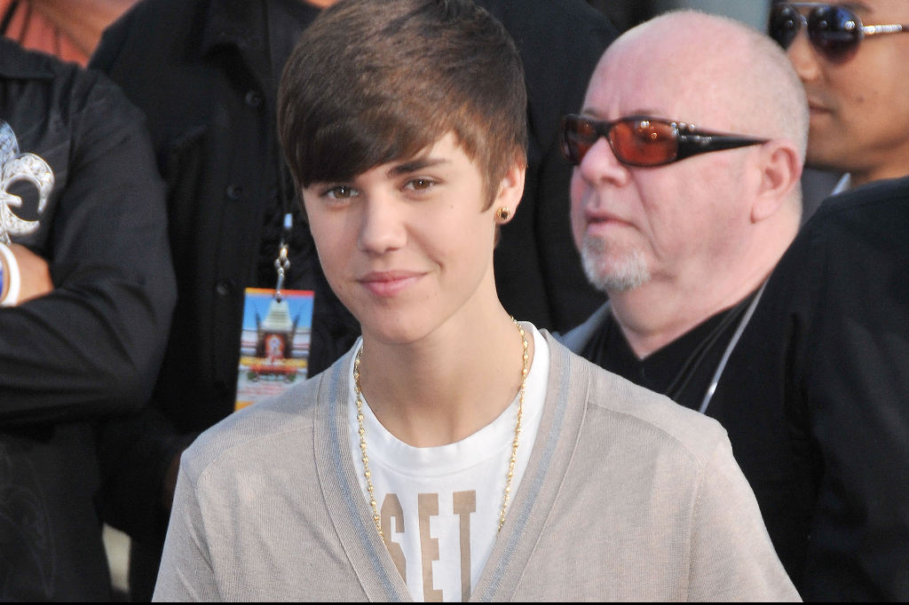 Den unga Bieber är ett stort fan av stjärnan.