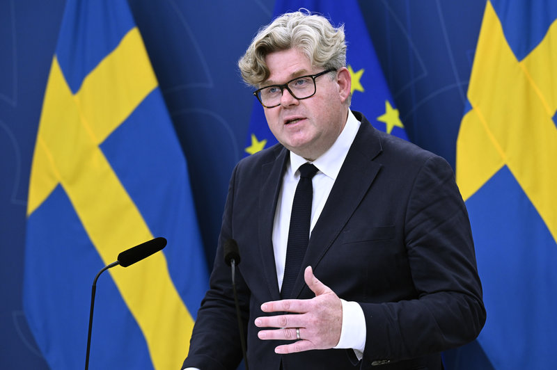 Gunnar Strömmer. Foto: Jessica Gow/TT