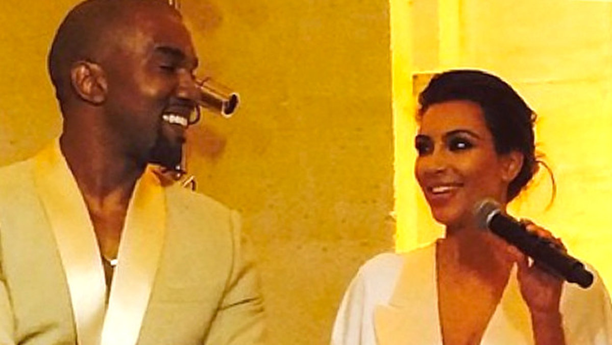 Under helgen sa Kim och Kanye ja till varandra. 