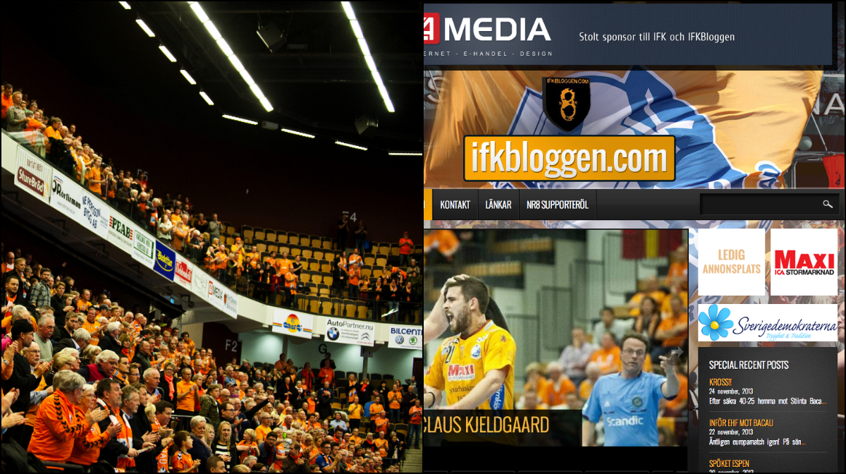 IFK Kristianstad, Sverigedemokraterna, Handboll, elitserien