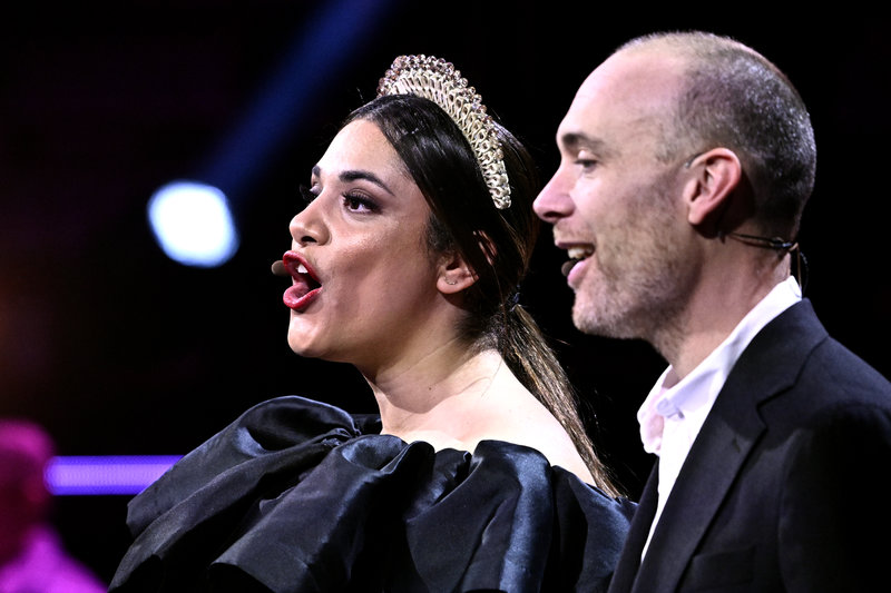 Farah Abadi och Jesper Rönndahl Farah Abadi och Jesper Rönndahl