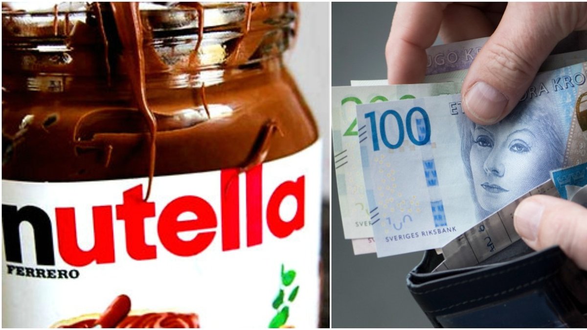 Nutella har stulits för närmare 300 000 kronor.