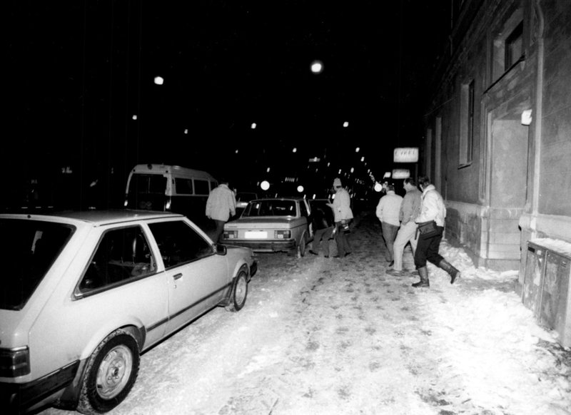 Kurdiska PKK-anhängare grips i Stockholm. Arkivbild.