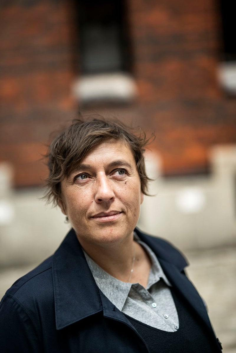 "Världen är vacker, jag tycker att man kan hitta en form av estetik även det som är omskakande", säger Marion Brunet.