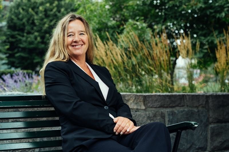 Claudia Wörmann arbetar som boendeekonom på Hypoteket. Foto: Pressbild