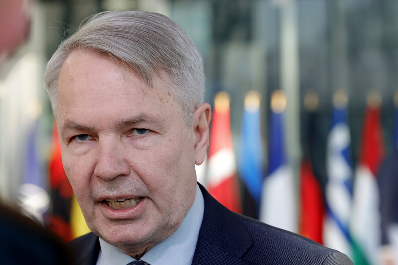 Finlands utrikesminister Pekka Haavisto. Arkivbild.