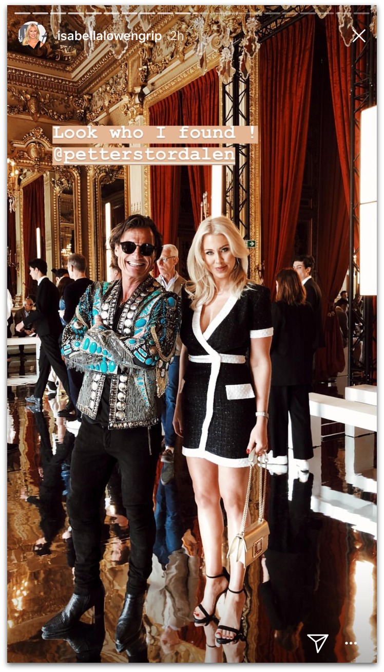 Isabella Löwengrip och Petter Stordalen. Isabella Löwengrip och Petter Stordalen.