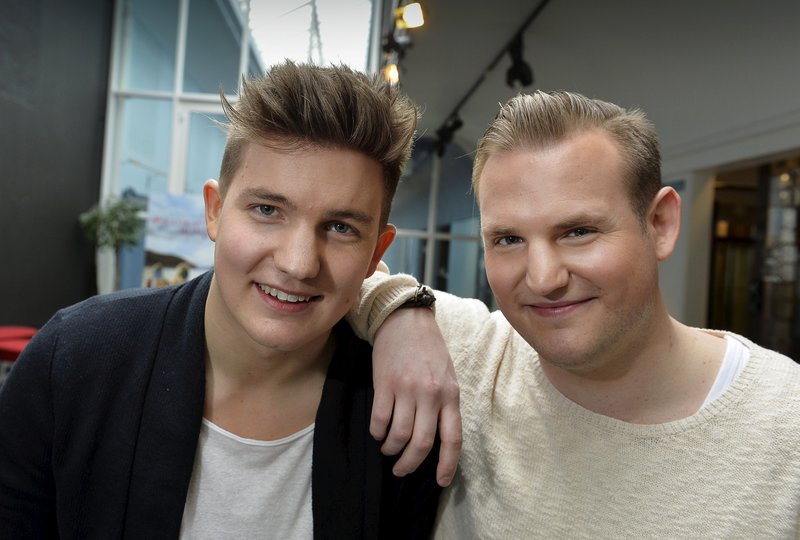 Daniel och Emil Norberg. Foto: Jonas Ekströmer/TT
