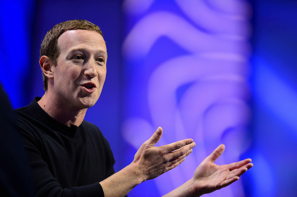 Facebook-ägaren Meta Platforms koncernchef och grundare Mark Zuckerberg stramar åt koncernens bonusvillkor. Arkivbild