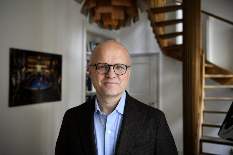 'Det är en viktig fest för vetenskap och för kultur', säger Nobelstiftelsens vd Vidar Helgesen om det stundande Nobelfirandet. Arkivbild.