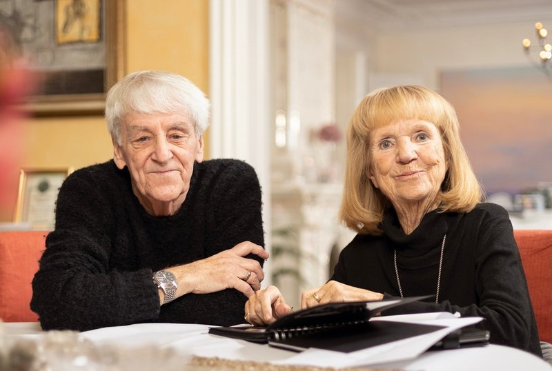 Colin Nutley och Vicky von der Lancken har redan samarbetat kring "Änglagård". Nu är det dags att göra om "Black Jack" till musikal. Pressbild. 