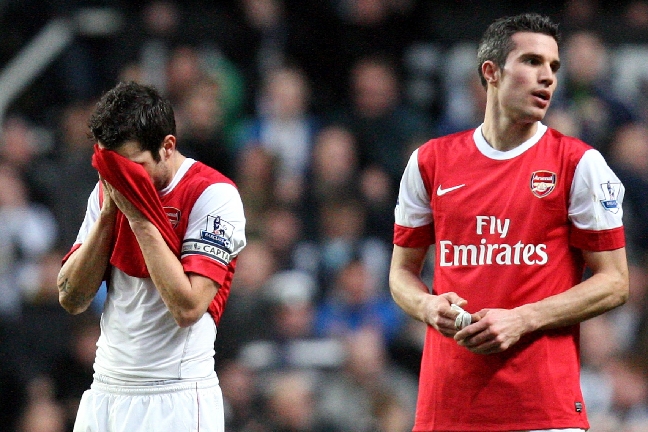 Efter matchen deppade hela Londonlaget. Efter matchen deppade hela Londonlaget.