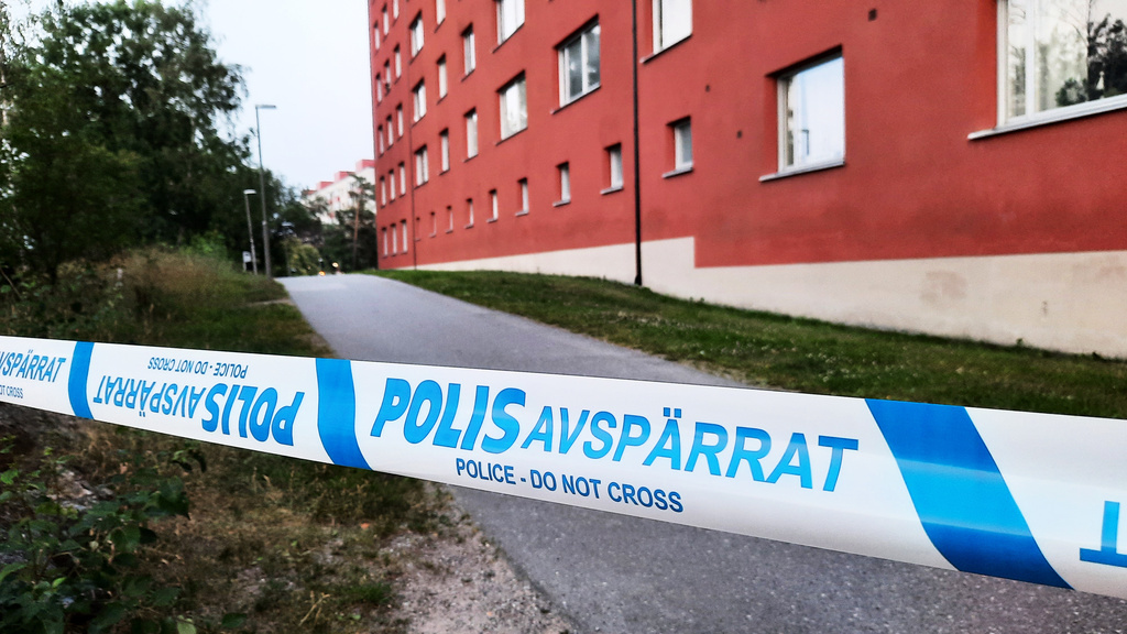Två barn skadades i Flemingsberg söder om Stockholm i somras. Arkivbild.