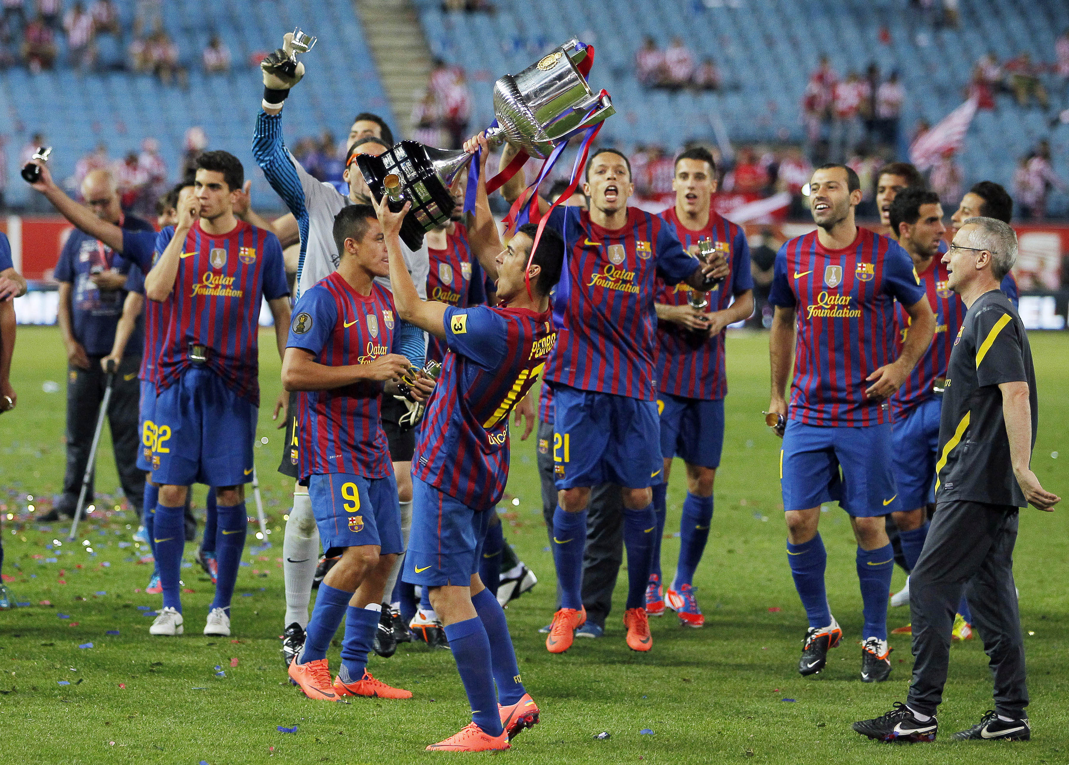 Stjärnorna i Barcelona verkade lättade efter segern