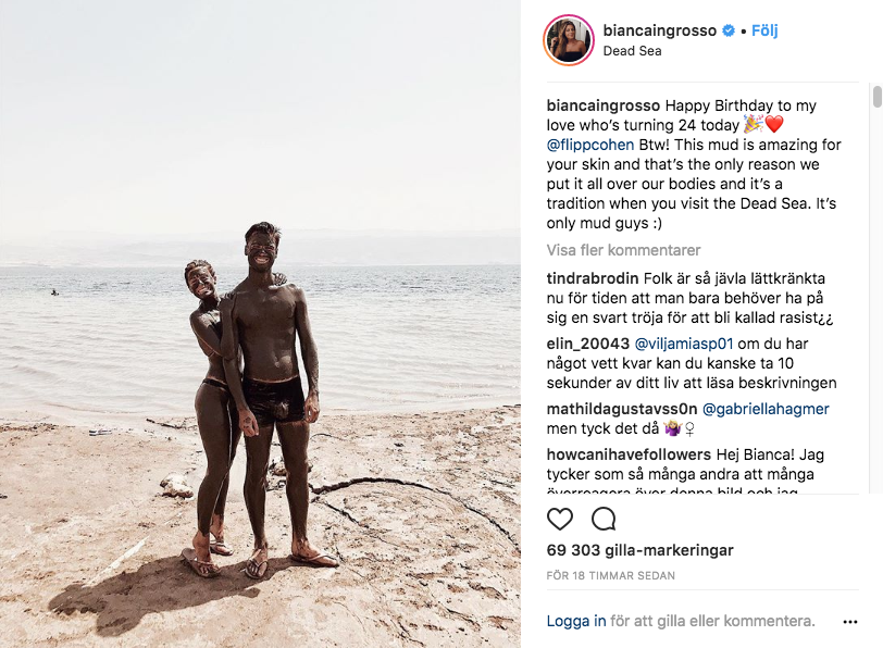 Bianca Ingrosso blackface. Bianca Ingrosso blackface.