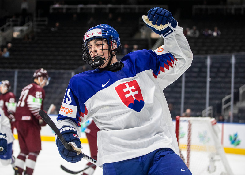 Dalibor Dvorsky under junior-VM i augusti. Arkivbild.