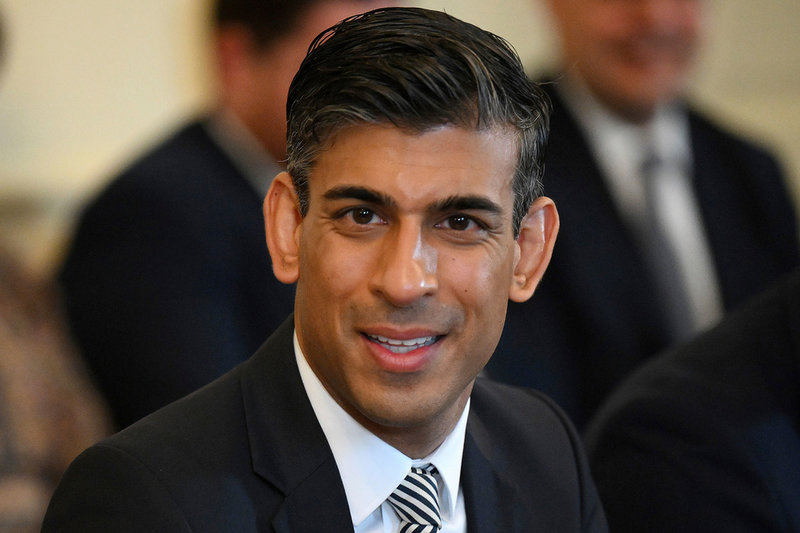 Tidigare finansministern Rishi Sunak. Arkivbild.