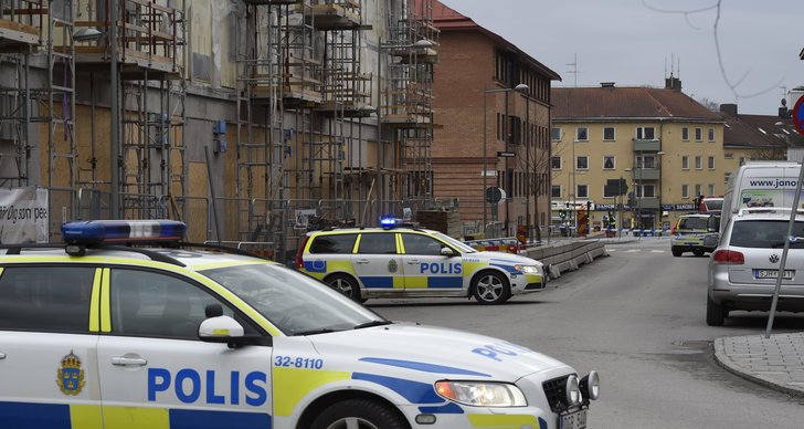 Polisen, Studenter, Polisbil, Stockholm
