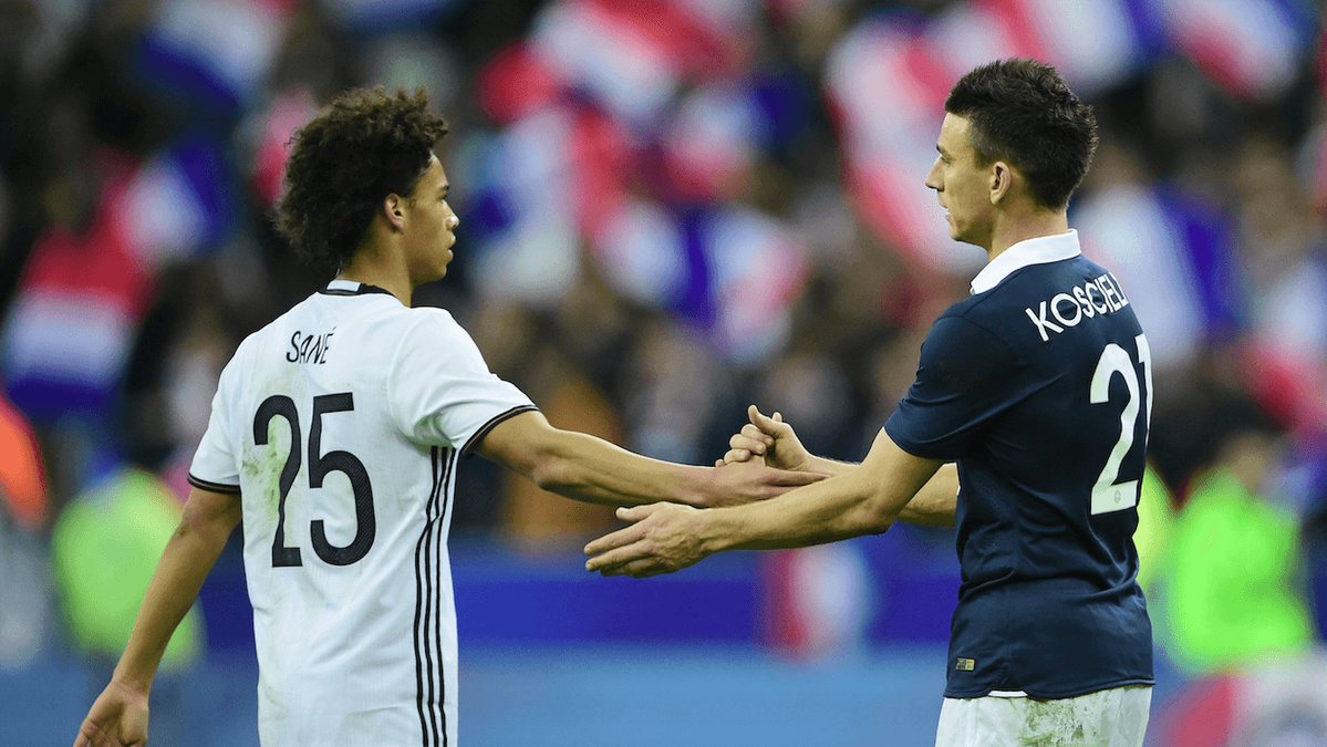 Matchen spelades klart och slutade 2–0 till Frankrike.