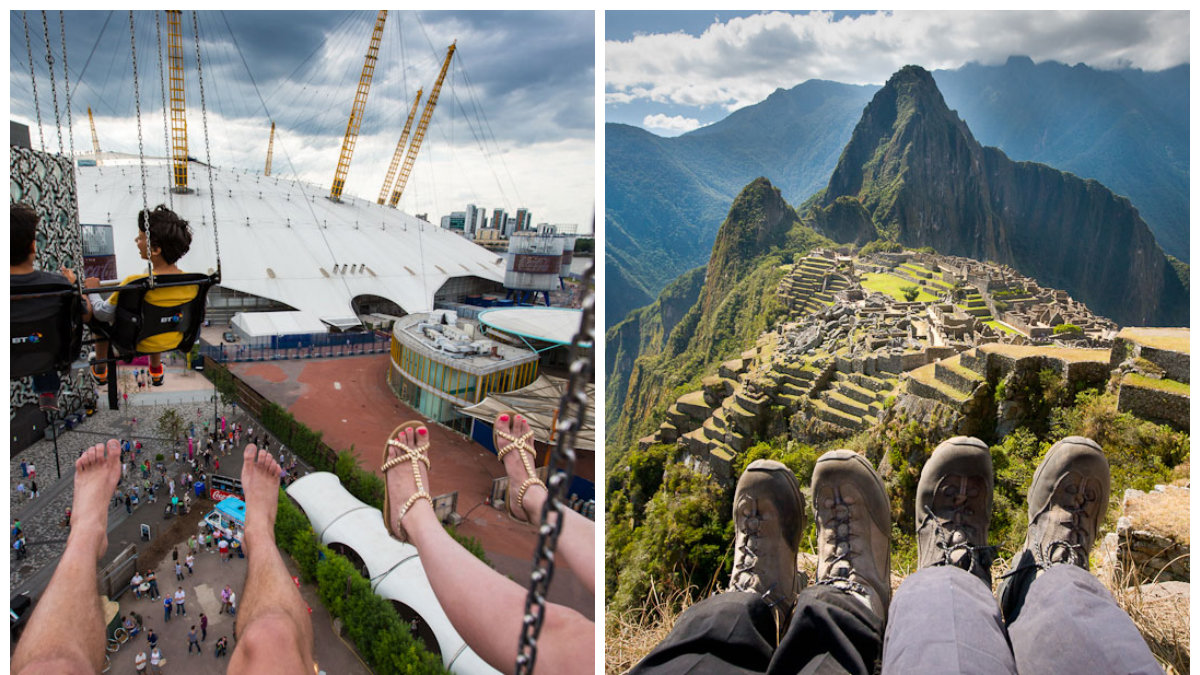 London och Peru.