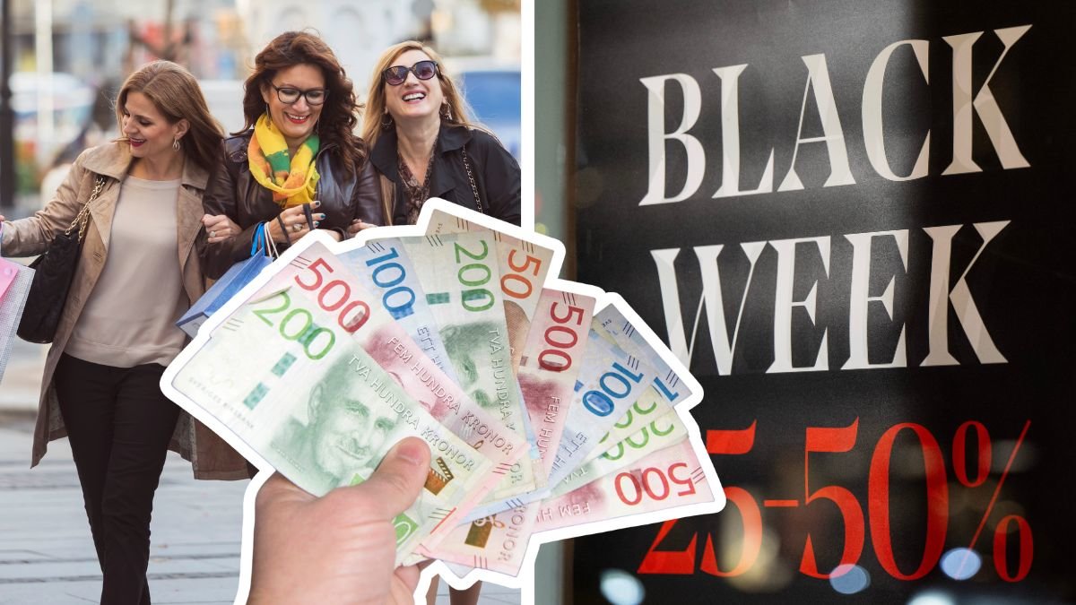 Så här sparar du 2 000 kronor under Black Week 2025