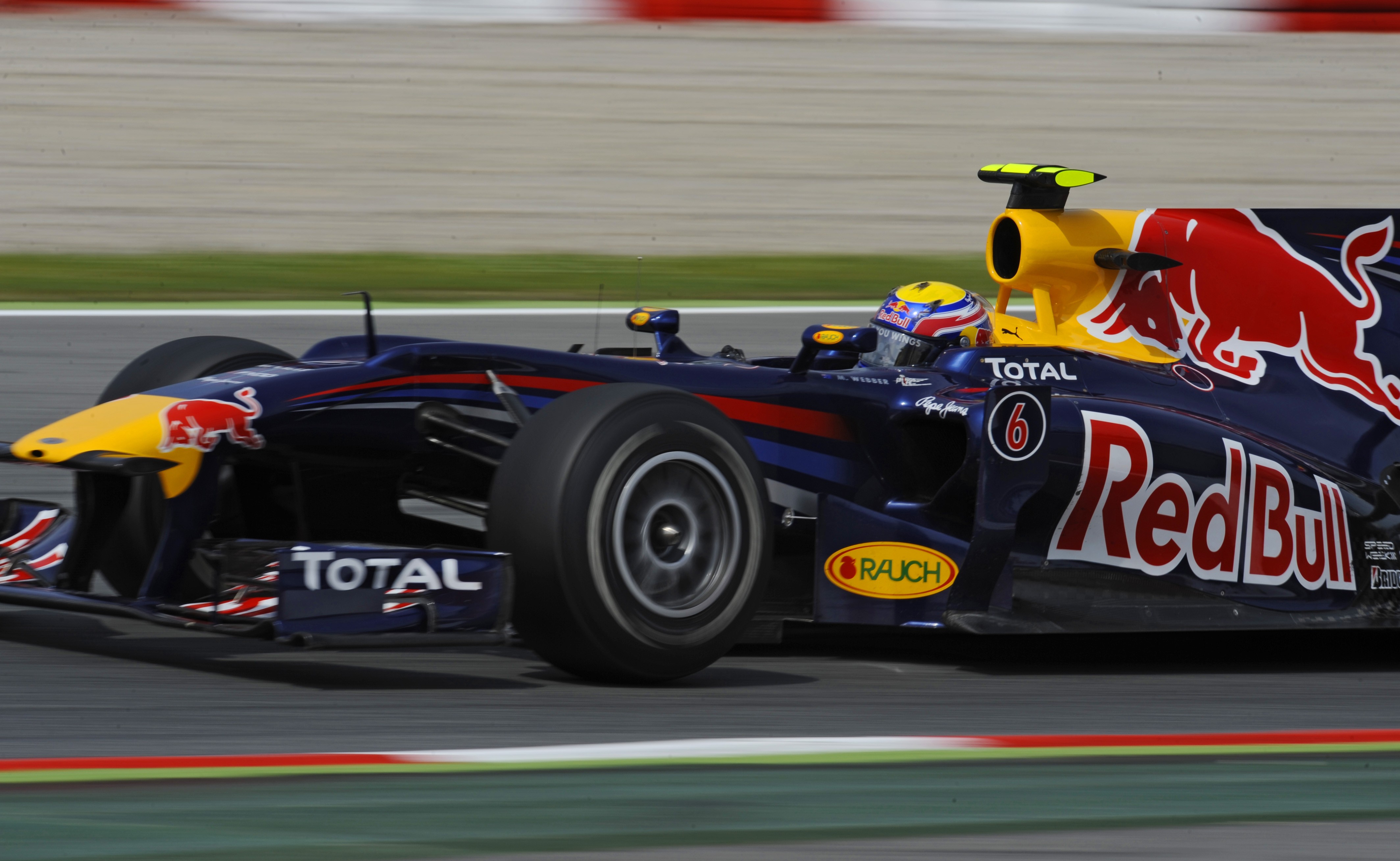 Webber i pole position.