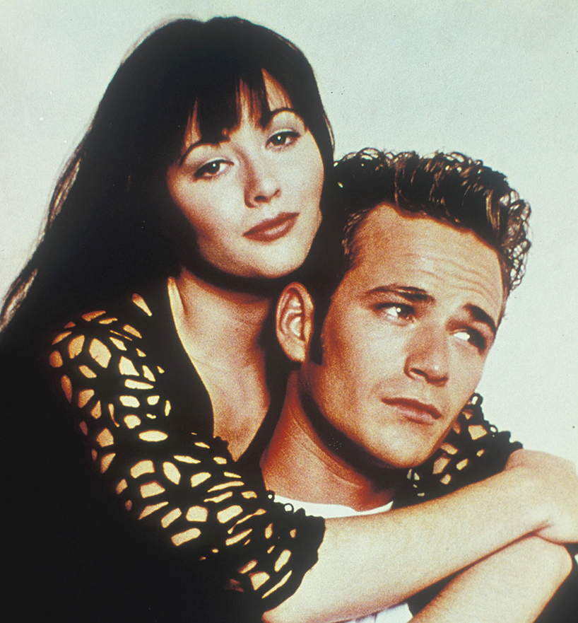Shannen Doherty och Luke Perry Shannen Doherty och Luke Perry