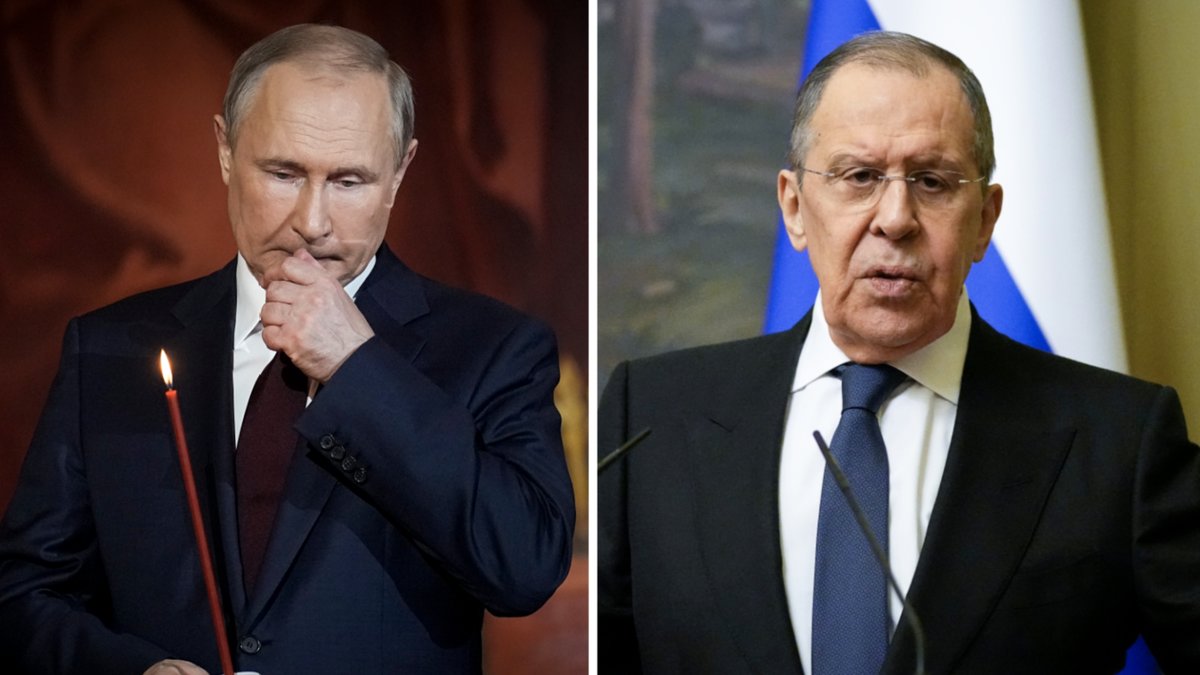 Putin och Lavrov 