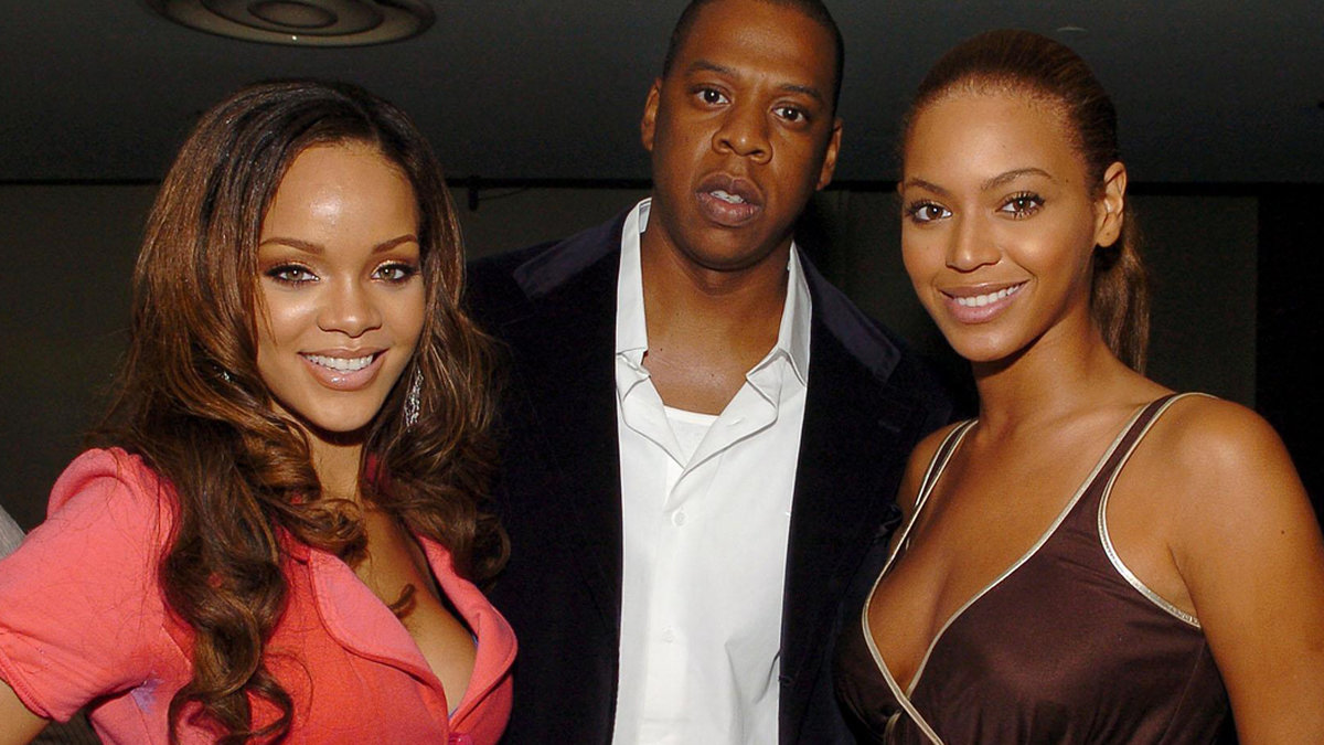 Rihanna, Jay-Z och Beyoncé.