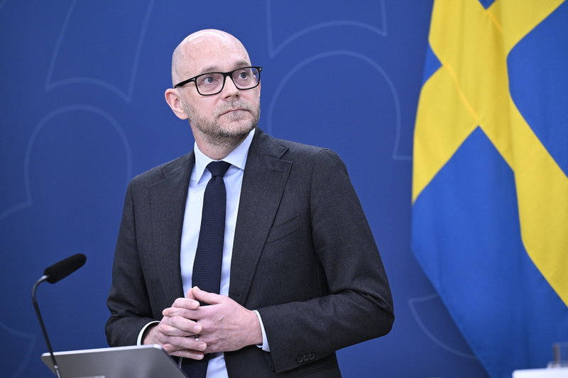 Vikarierande klimat- och miljöminister Johan Britz (L). Arkivbild