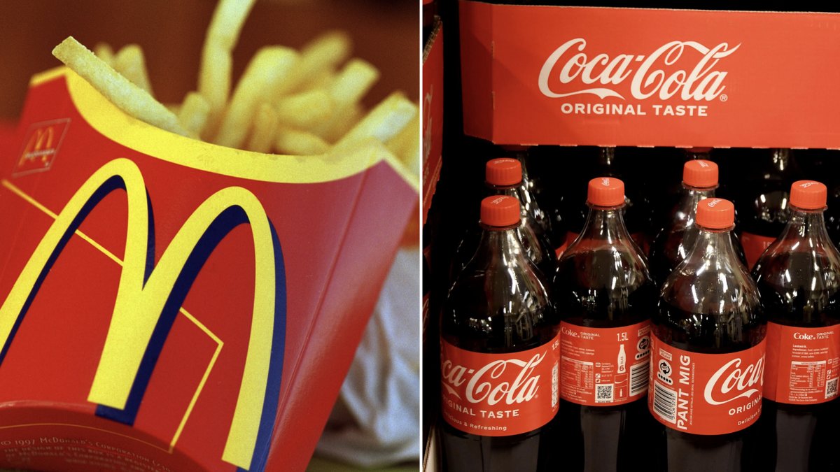 Gillar du Coca-Colan på McDonald's?