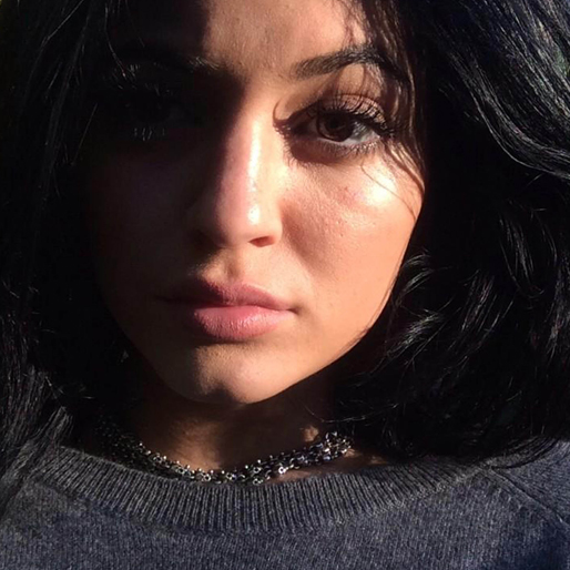 Kylie Jenner bjuder på en selfie. Kylie Jenner bjuder på en selfie.