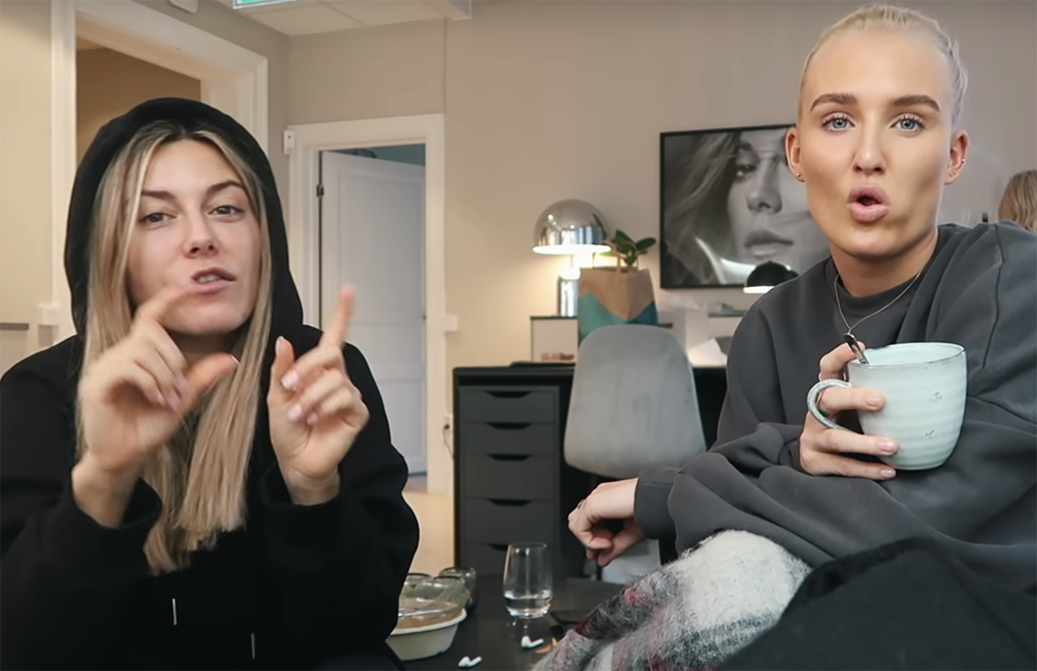 Lovisa Worge och Bianca Ingrosso Lovisa Worge och Bianca Ingrosso