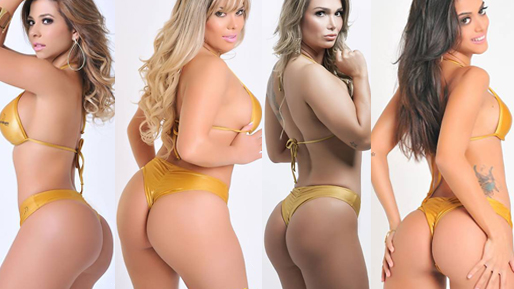 Skönhetstävlingen Miss BumBum letar efter Brasiliens hetaste rumpa. Skönhetstävlingen Miss BumBum letar efter Brasiliens hetaste rumpa.