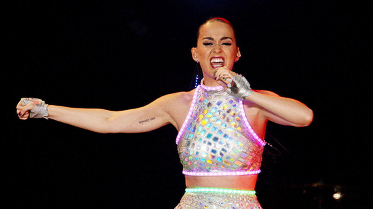 Katy Perry uppträdde i Tyskland. 