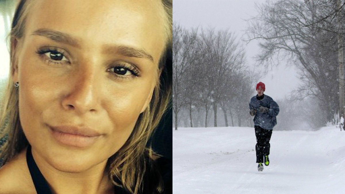 Nicole Rydén tycker inte om människor som sätter på sig joggingskorna på vintern.