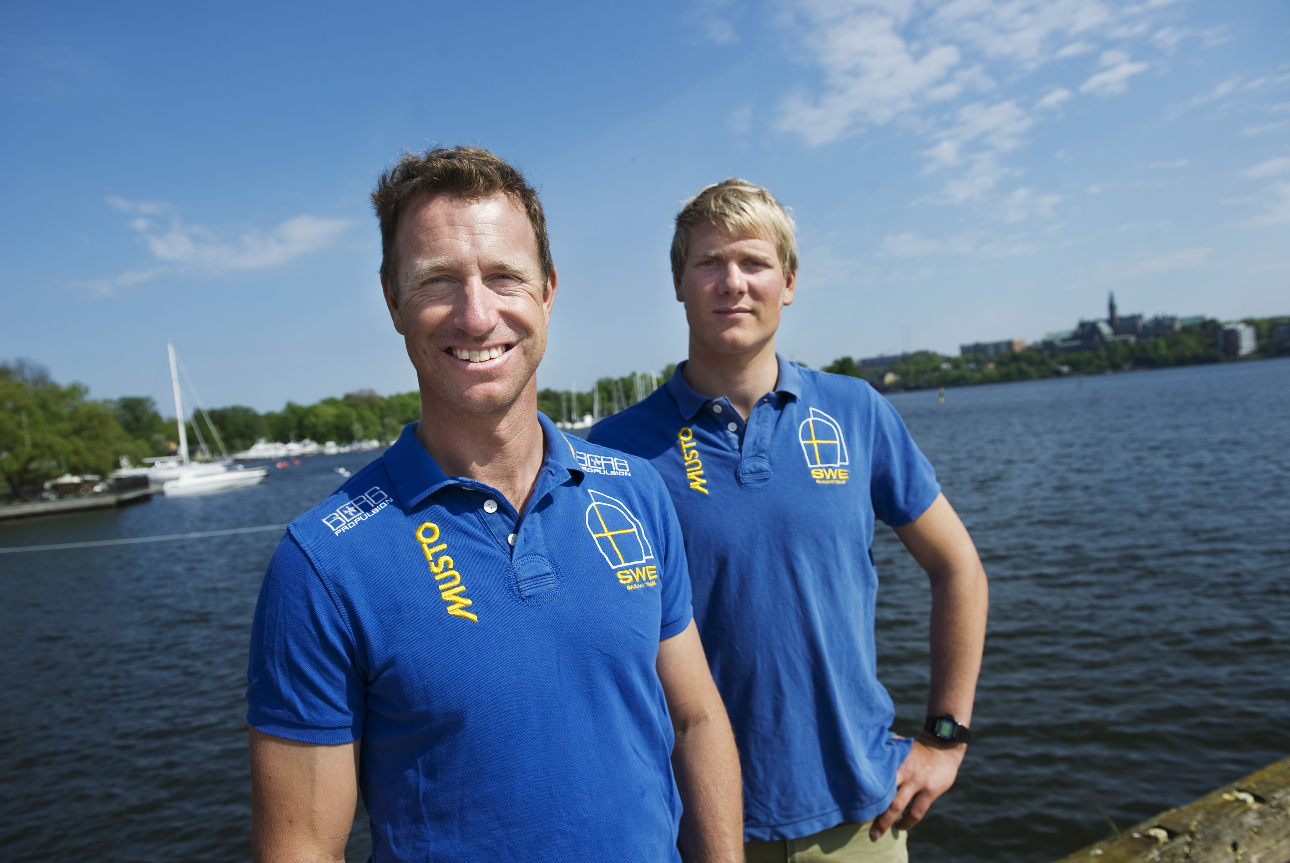 Fredrik Lööf och Max Salminen svarade för en suverän prestation.