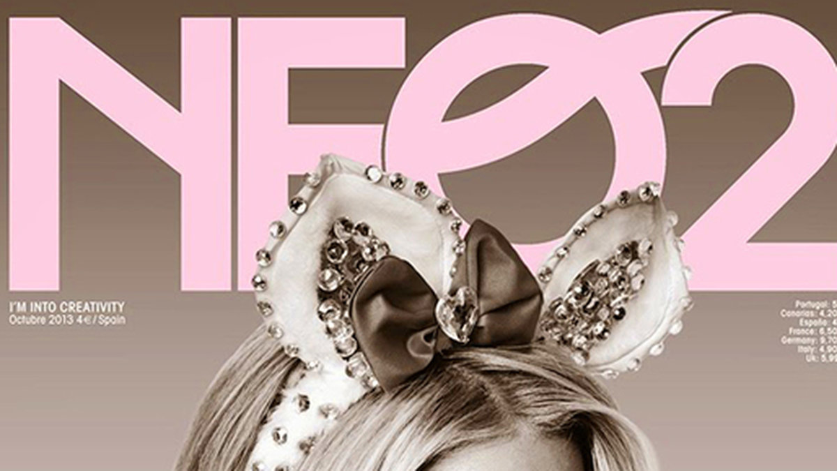 Just som vi började undra var Paris Hilton befann sig så hittar vi henne på omslaget till tidningen Neo. 