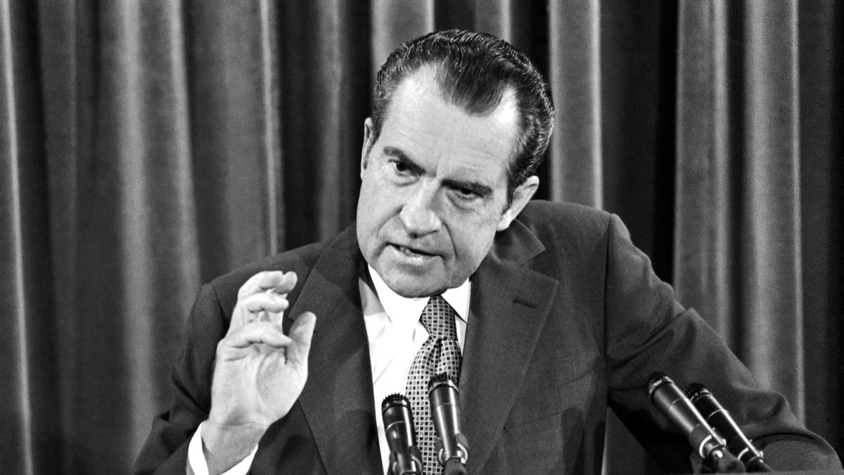 Fick Richard Nixon avsatt.