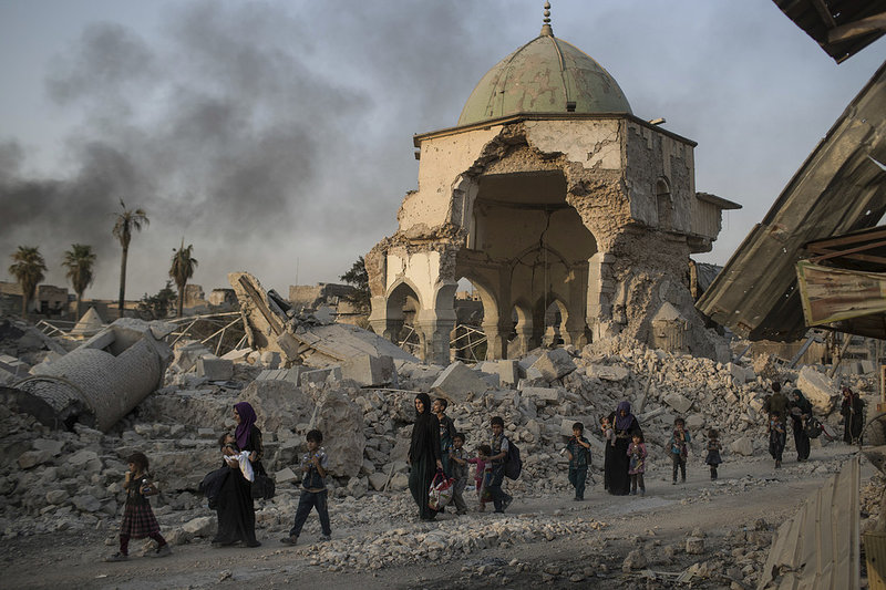 Al-Nuri-moskén i Mosul Al-Nuri-moskén i Mosul