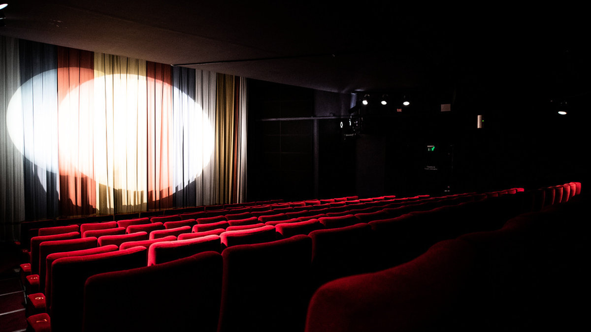 Svenska filmer lockade få besökare på bio. Arkivbild.