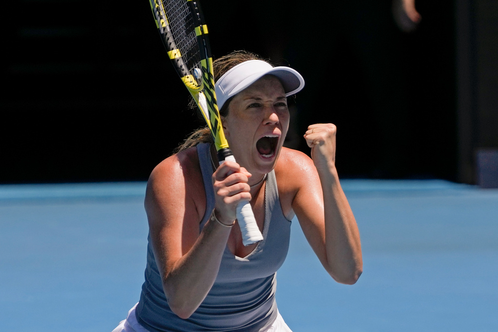 Danielle Collins är vidare till semifinal i Australian Open.