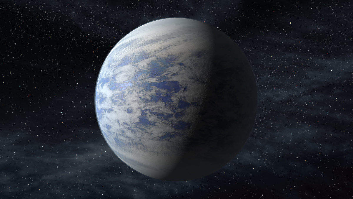 Den här planeten kallas Kepler-69c. Den är ungefär lika stor som jorden och ligger i galaxen Cygnus.