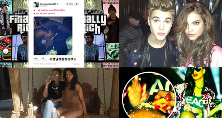 Chris Brown, Rihanna, Twitter, Kelly Osbourne, Sex- och samlevnad, Kokain