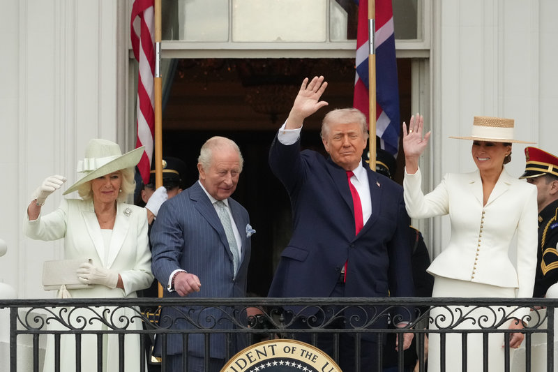 Kung Charles och Drottning Camilla är på statsbesök i USA.